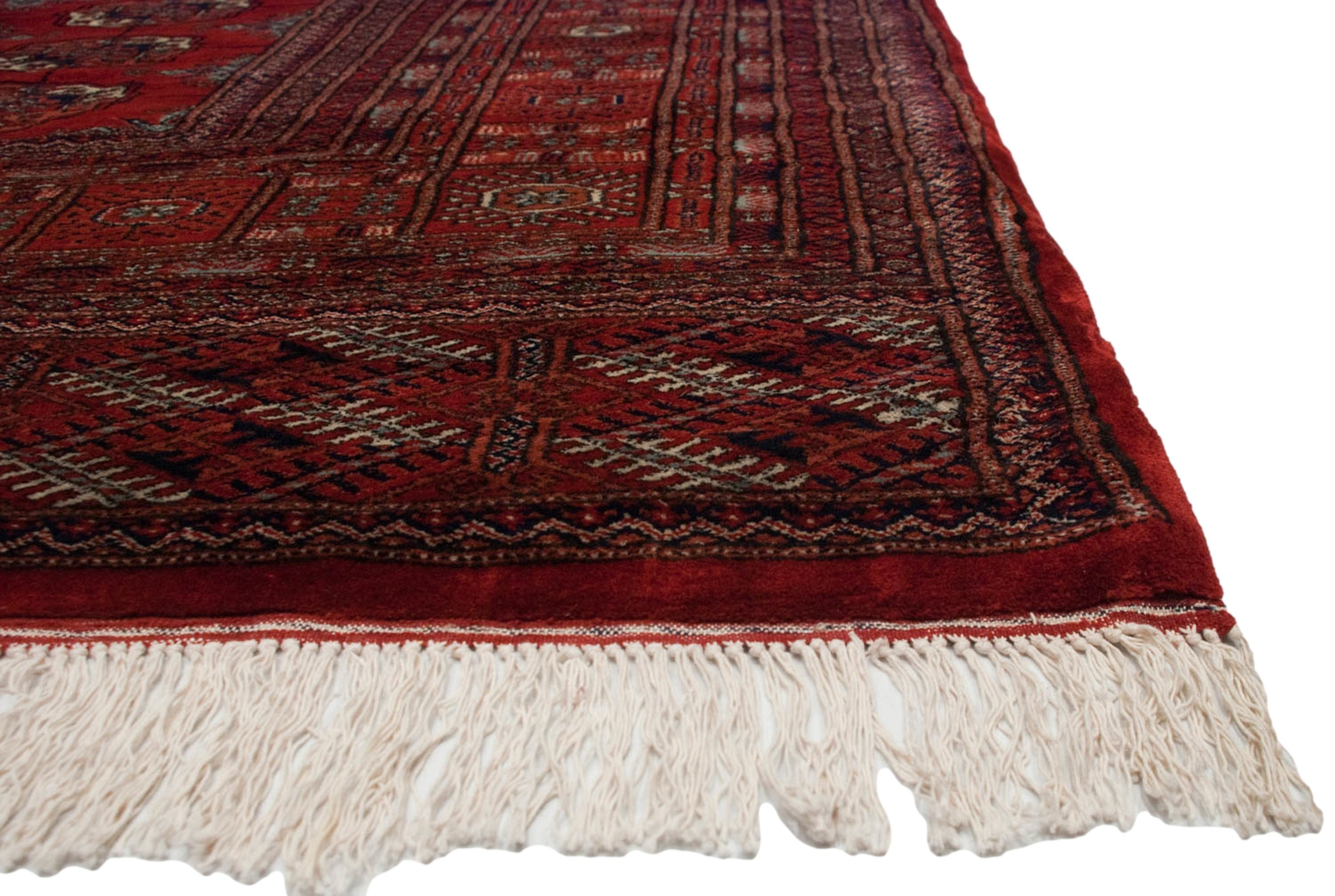 10x10 Vintage Fine Bokhara Square Carpet