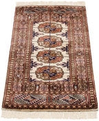 2x3 Vintage Fine Bokhara Rug Mat
