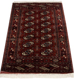 2.5x4 Vintage Fine Bokhara Rug