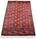 2.5x4 Vintage Fine Bokhara Rug