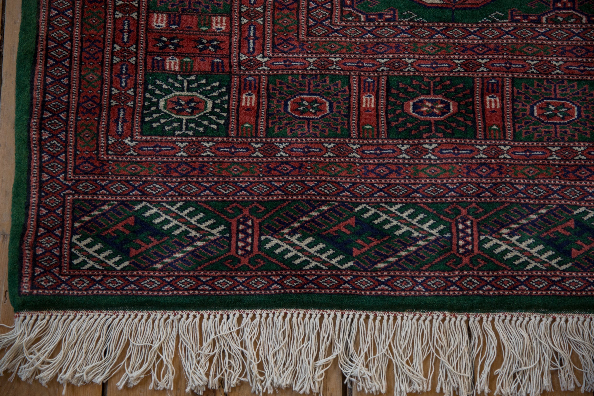 5x5 Vintage Fine Bokhara Square Rug