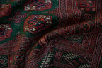 5x5 Vintage Fine Bokhara Square Rug