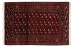 4x6 Vintage Fine Bokhara Rug