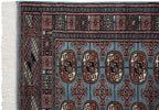 2.5x3 Vintage Fine Bokhara Square Rug