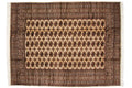 9x12 Vintage Fine Bokhara Carpet