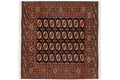 5.5x6 Vintage Fine Bokhara Square Carpet