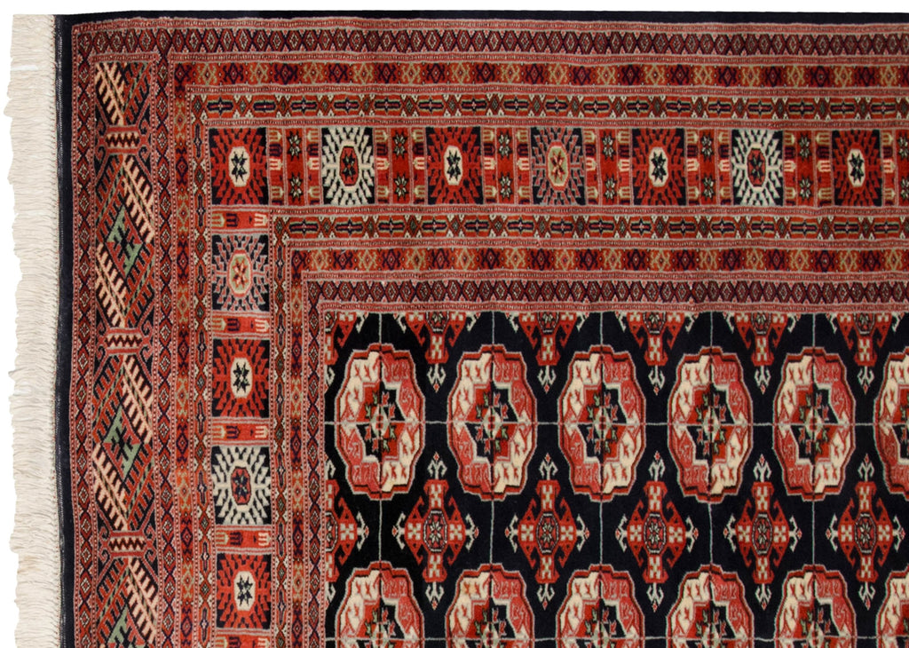 5.5x6 Vintage Fine Bokhara Square Carpet