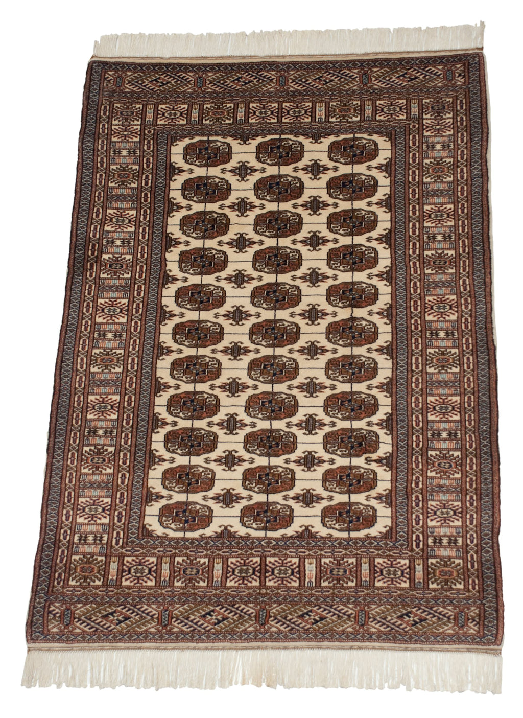 4x6.5 Vintage Fine Bokhara Rug