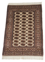 4x6.5 Vintage Fine Bokhara Rug