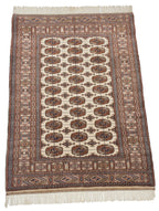 4x6.5 Vintage Fine Bokhara Rug