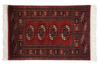 2x3.5 Vintage Fine Bokhara Rug