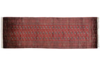4x12 Vintage Fine Bokhara Rug Runner