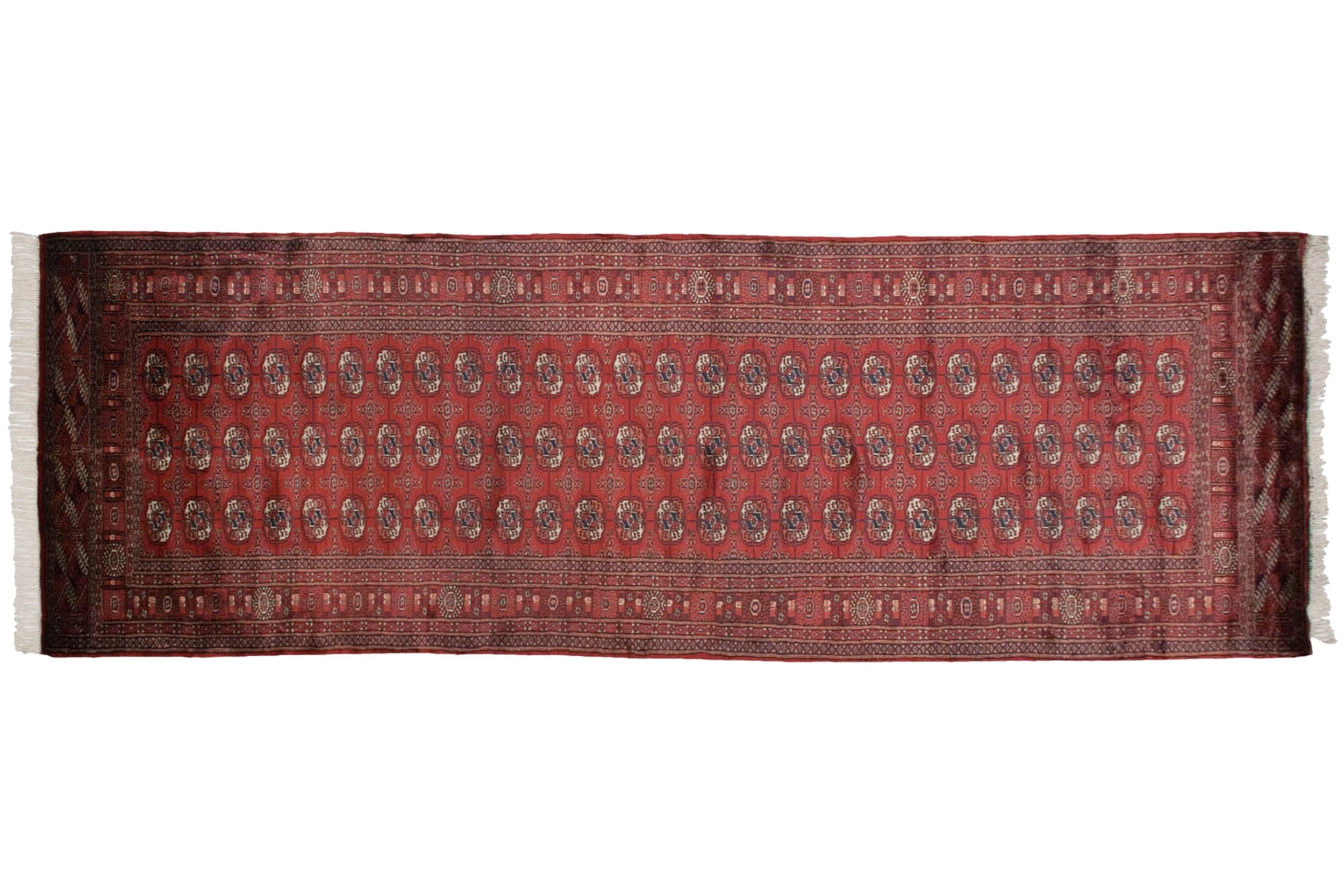 4x12 Vintage Fine Bokhara Rug Runner