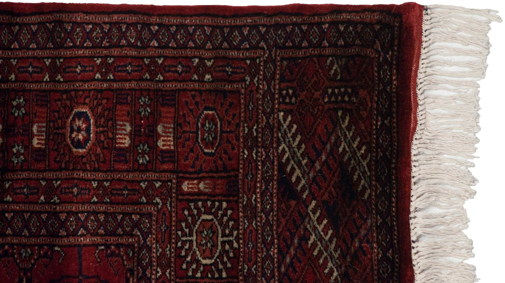 4x12 Vintage Fine Bokhara Rug Runner