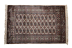 4x6.5 Vintage Fine Bokhara Rug