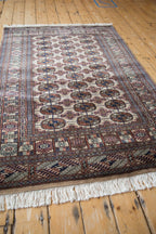 4x6.5 Vintage Fine Bokhara Rug