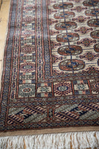 4x6.5 Vintage Fine Bokhara Rug