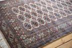 4x6.5 Vintage Fine Bokhara Rug