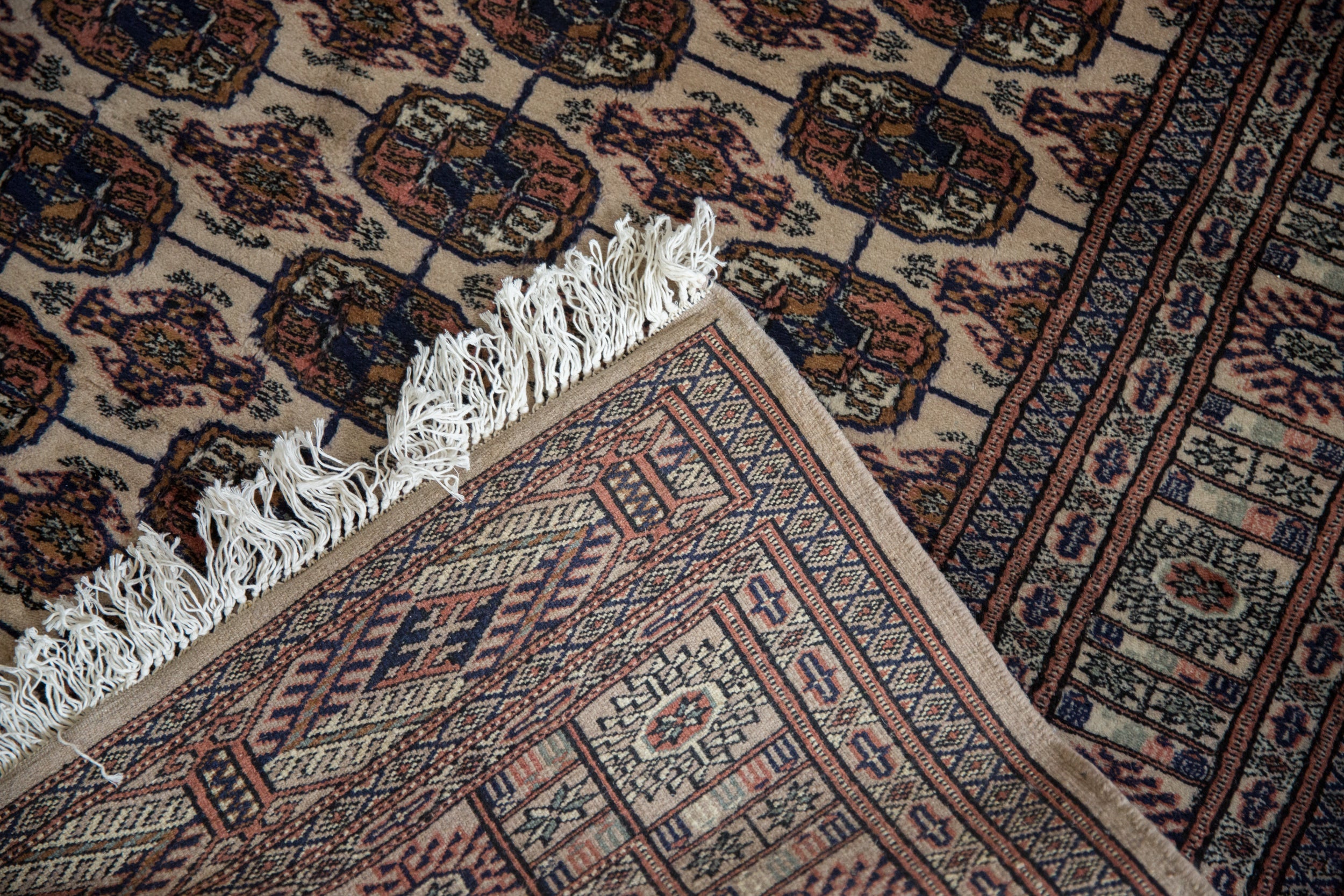 4x6.5 Vintage Fine Bokhara Rug