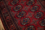 2.5x24 Vintage Fine Bokhara Rug Runner