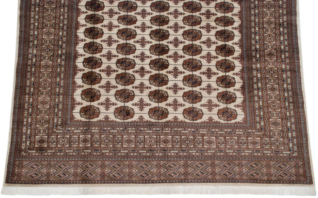 9x12 Vintage Fine Bokhara Carpet