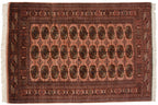 4x6 Vintage Fine Bokhara Rug