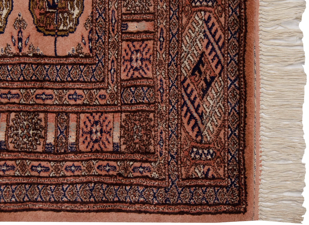4x6 Vintage Fine Bokhara Rug