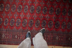 5x14 Vintage Fine Bokhara Rug Runner