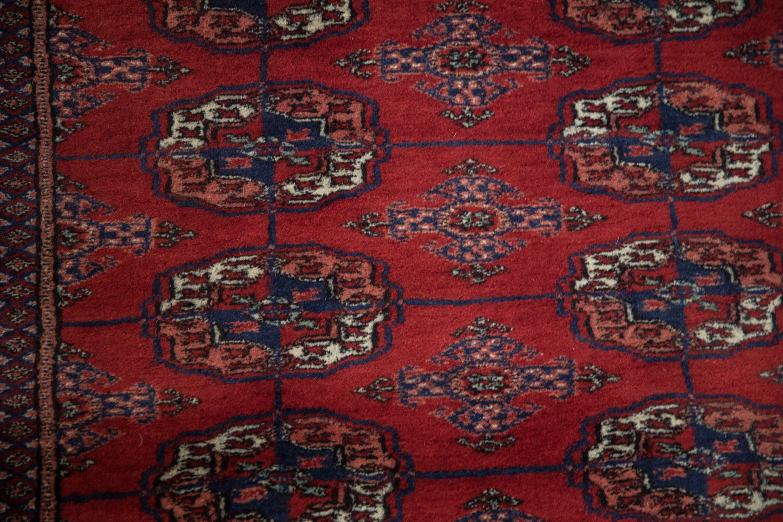 5x14 Vintage Fine Bokhara Rug Runner