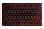 3x5.5 Vintage Fine Bokhara Rug