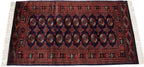 3x5.5 Vintage Fine Bokhara Rug