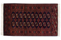 3x5.5 Vintage Fine Bokhara Rug