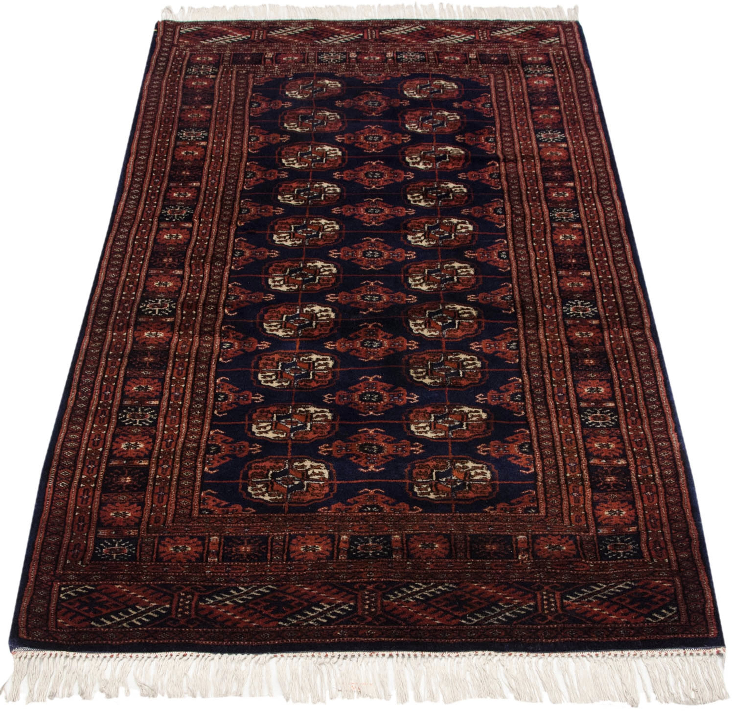 3x5.5 Vintage Fine Bokhara Rug