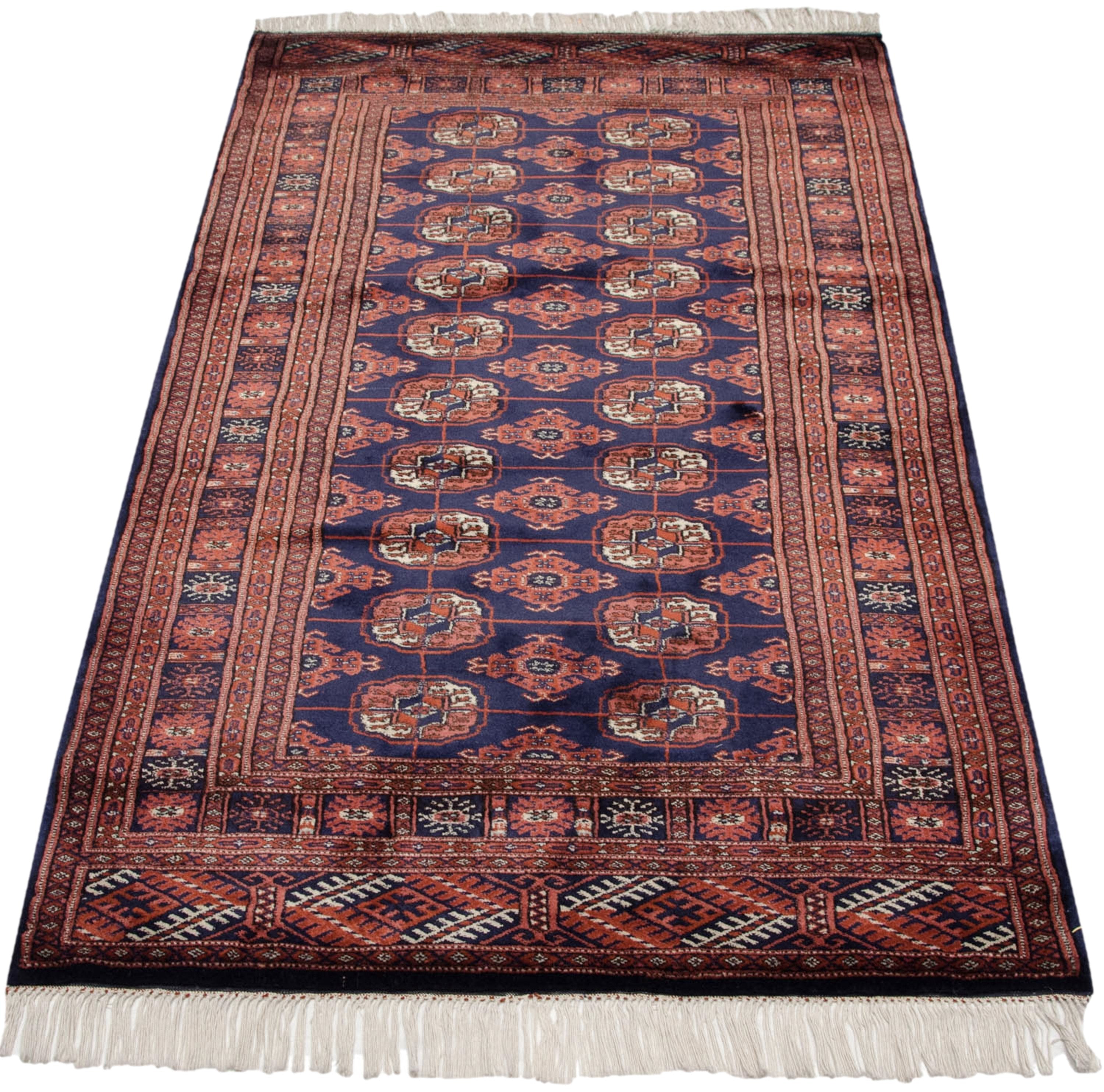 3x5.5 Vintage Fine Bokhara Rug
