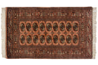 3x5 Vintage Fine Bokhara Rug