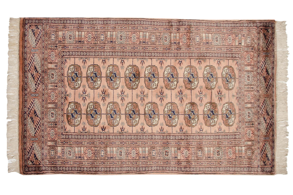 3x5 Vintage Fine Bokhara Rug