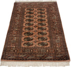 3x5 Vintage Fine Bokhara Rug
