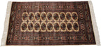 3x5.5 Vintage Fine Bokhara Rug