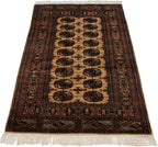3x5.5 Vintage Fine Bokhara Rug