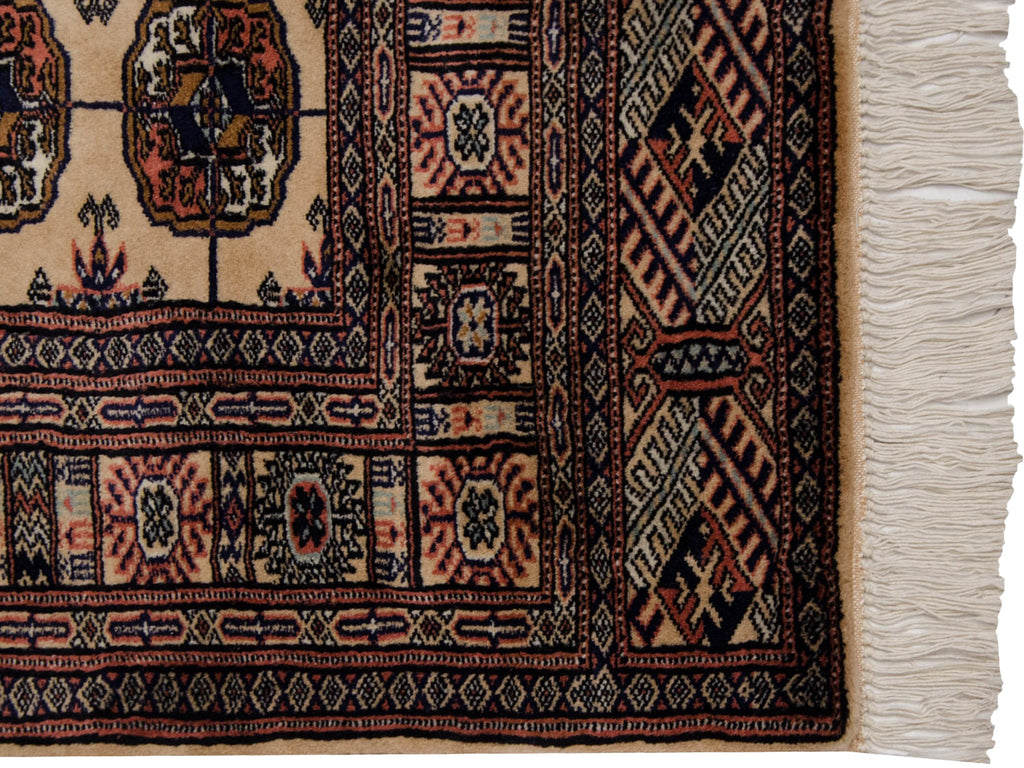 3x5.5 Vintage Fine Bokhara Rug