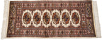 2x4.5 Vintage Fine Bokhara Rug Runner