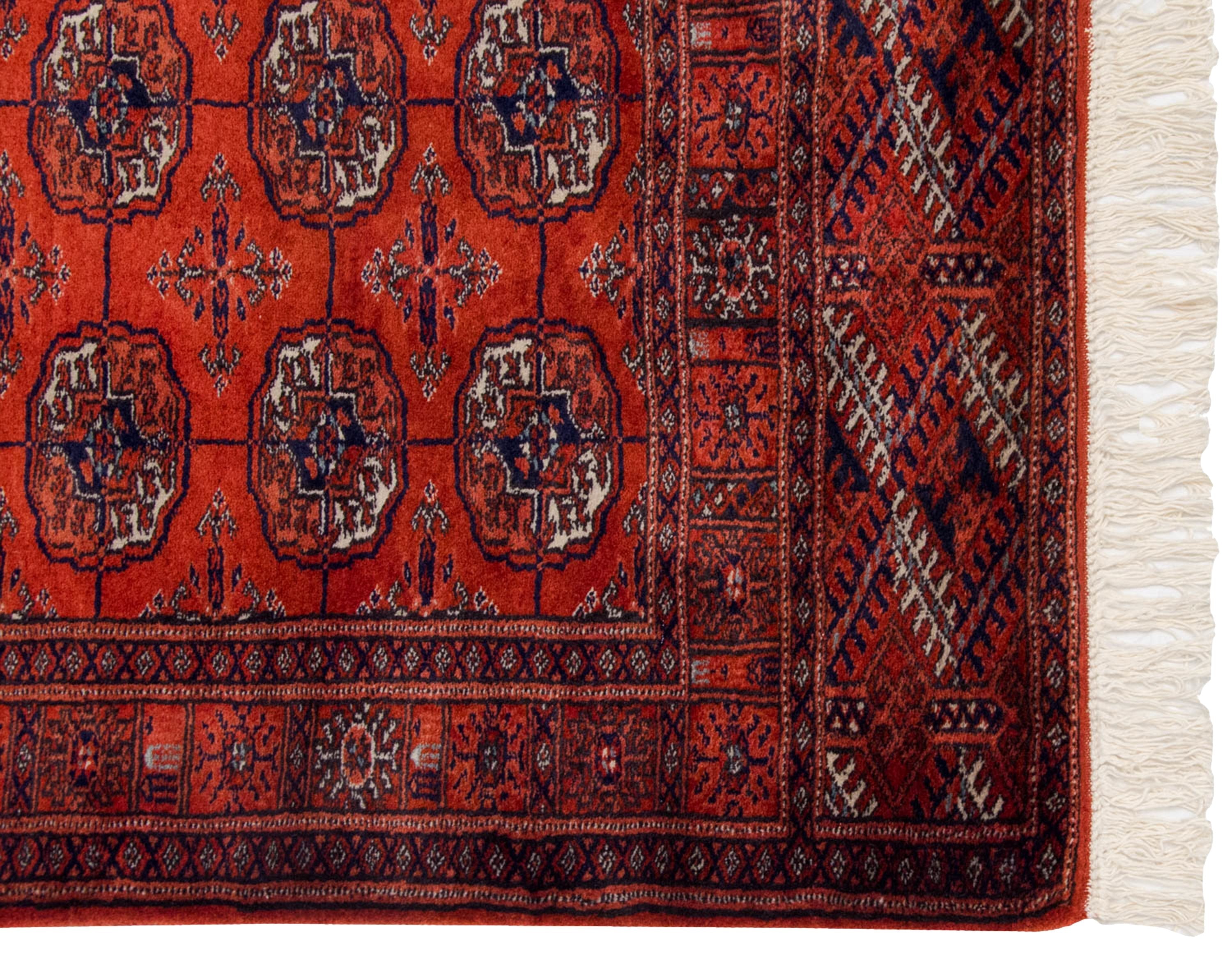 2.5x12.5 Vintage Fine Bokhara Rug Runner