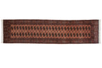 3x11.5 Vintage Fine Bokhara Rug Runner