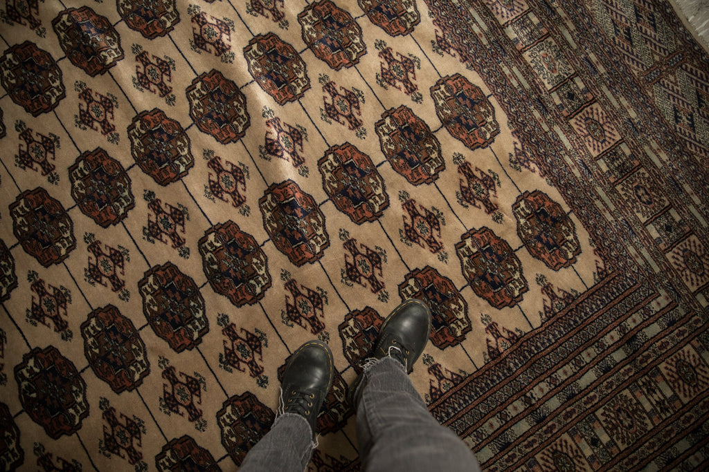 9x12 Vintage Fine Bokhara Carpet