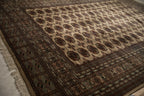 9x12 Vintage Fine Bokhara Carpet