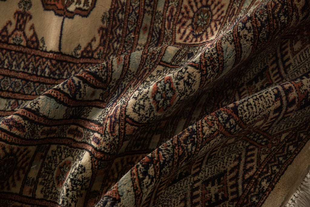 9x12 Vintage Fine Bokhara Carpet