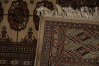 9x12 Vintage Fine Bokhara Carpet