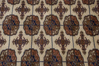 8x10 Vintage Fine Bokhara Carpet