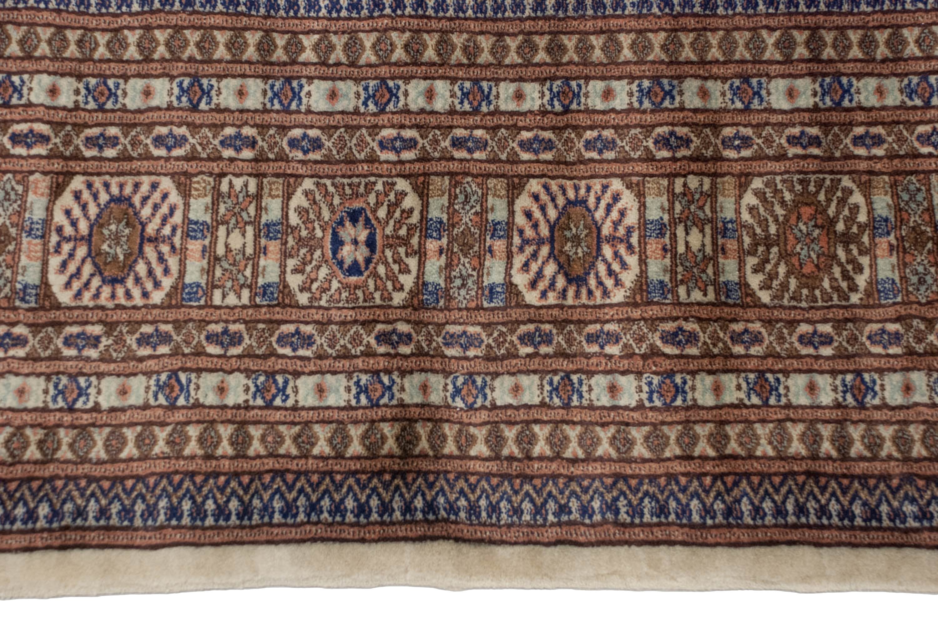 8x10 Vintage Fine Bokhara Carpet