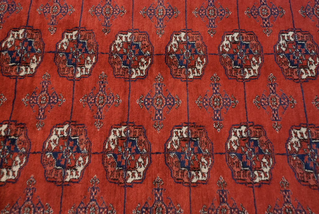 9x12.5 Vintage Fine Bokhara Carpet